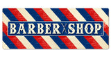 BARBER SHOP LARGE Vintage Sign Metal Sign