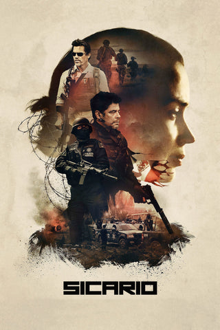 Sicario Style B Movie Poster 27 x 40 inch