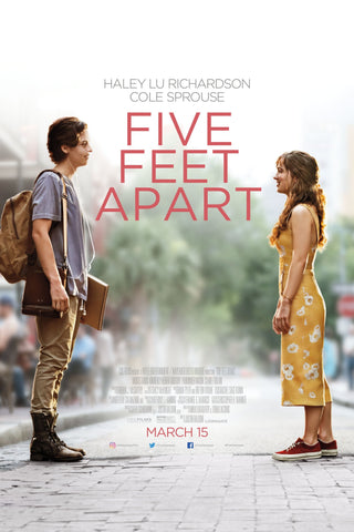 Five Feet Apart Style C Movie Poster 11 x 17 inch