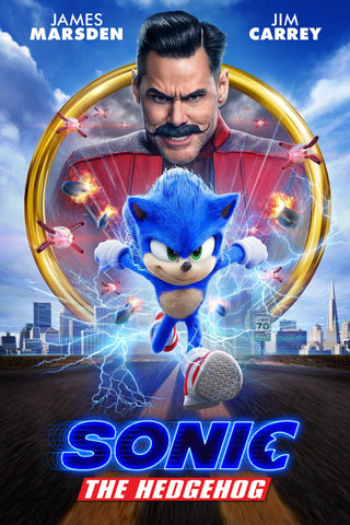 Sonic the Hedgehog Style D Movie Poster 27 x 40 inch