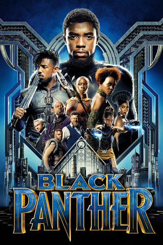 Black Panther Style B Movie Poster 27 x 40 inch