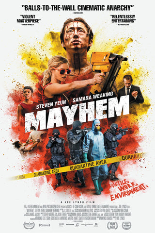 Mayhem Style C Movie Poster 27 x 40 inch