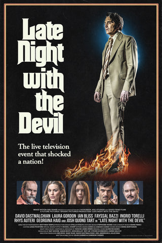 Late Night with the Devil Movie Poster - 11 x 17 inch