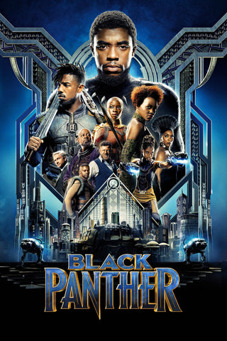 Black Panther Style A Movie Poster 11 x 17 inch
