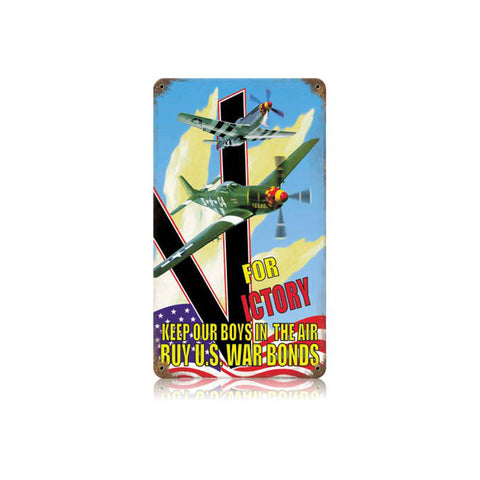 V-For-Victory-Vintage-Sign-Metal-Sign
