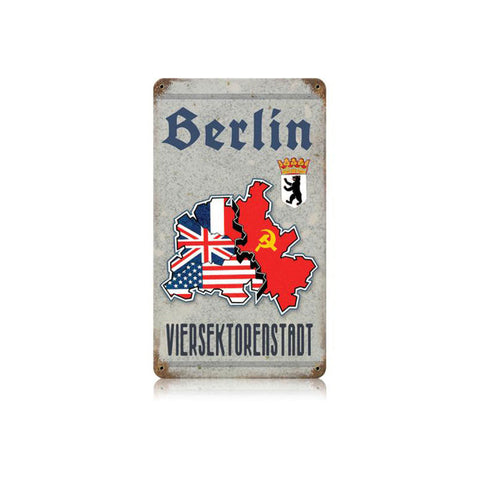 Berlin Vintage Sign Metal Sign