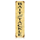 Bait And Tackle Vintage Sign Metal Sign