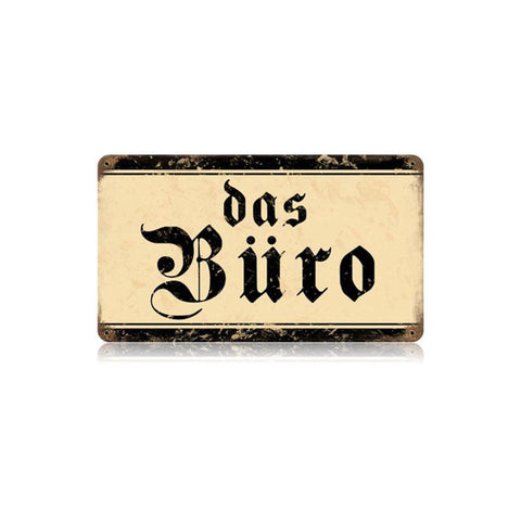Das Buro Vintage Sign Metal Sign