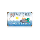 Mermaid Inn Vintage Sign Metal Sign