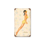 Aloha Vintage Sign Metal Sign