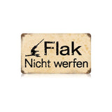 Flak Vintage Sign Metal Sign