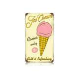 Ice Cream Vintage Sign Metal Sign