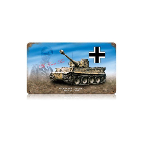 Rommel Tiger Vintage Sign Metal Sign
