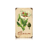 Opium Vintage Sign Metal Sign