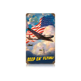 B15 Us Flag Vintage Sign Metal Sign