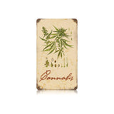 Cannabis Vintage Sign Metal Sign