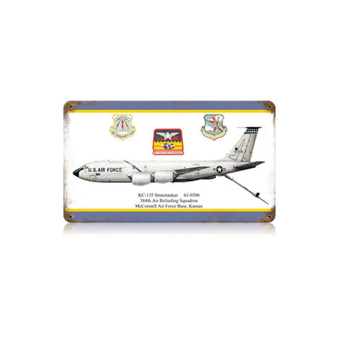 Kc-135 Stratotanker Vintage Sign Metal Sign