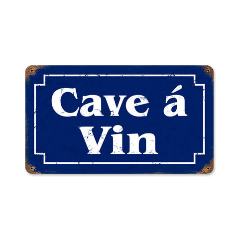 Wine Cellar Vintage Sign Metal Sign