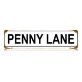 Penny Lane Vintage Sign Metal Sign