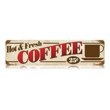 Coffee Vintage Sign Metal Sign