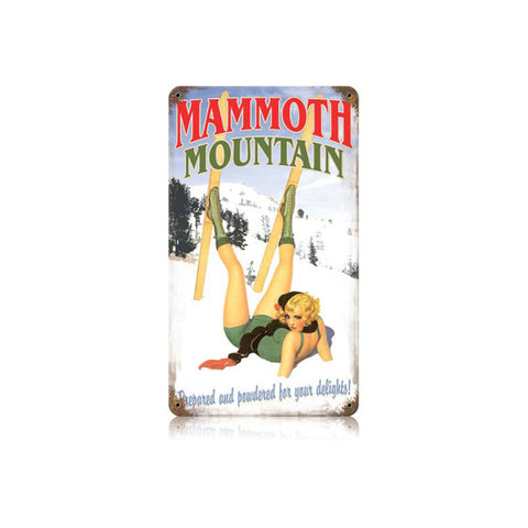 Mammoth Mountain Vintage Sign Metal Sign