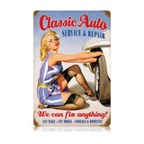 Classic Auto Vintage Sign Metal Sign