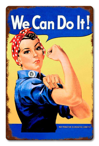 Rosie Vintage Sign Metal Sign