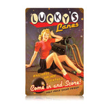 Lucky Lanes Vintage Sign Metal Sign