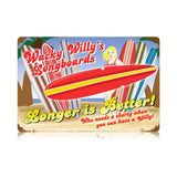 Longboard Vintage Sign Metal Sign