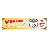 Route 66 Get Your Kicks Vintage Sign Metal Sign