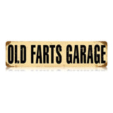 Old Farts Garage Vintage Sign Metal Sign