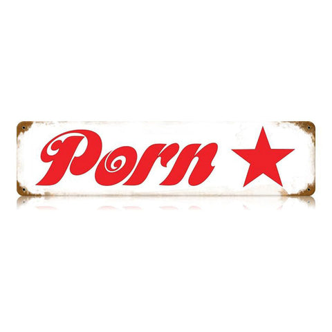 Porn-Star-Vintage-Sign-Metal-Sign