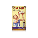 Camp Coffee Vintage Sign Metal Sign