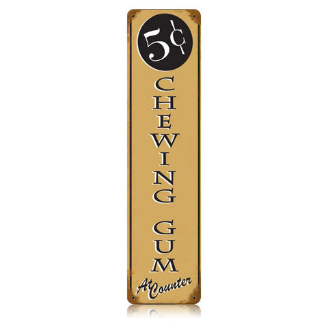 Chewing Gum Vintage Sign Metal Sign