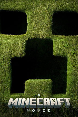 A Minecraft Movie Style E Movie Poster 11 x 17 inch