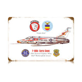 Super Sabre Vintage Sign Metal Sign