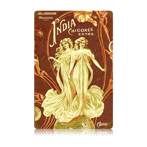 India-Coffee-Vintage-Sign-Metal-Sign