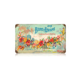 Fleurs Perfume Vintage Sign Metal Sign
