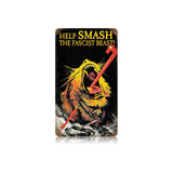 Fascist Vintage Sign Metal Sign