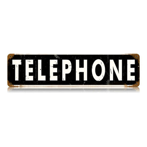 Telephone-Vintage-Sign-Metal-Sign
