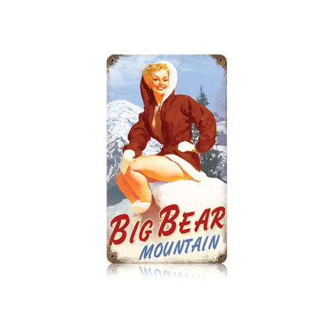 Big Bear Vintage Sign Metal Sign