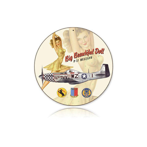 Beautiful-Doll-Vintage-Sign-Metal-Sign