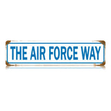 The Air Force Way Vintage Sign Metal Sign