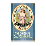 So Cali Girl Vintage Sign Metal Sign