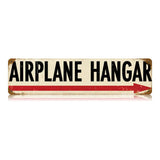 Airplane Hangar Vintage Sign Metal Sign