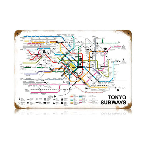 Tokyo-Subways-Vintage-Sign-Metal-Sign