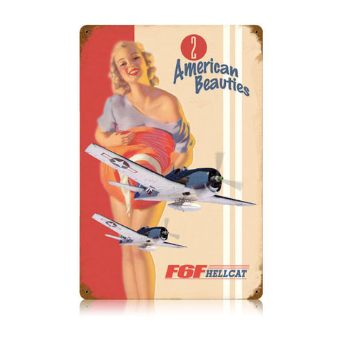 F6F-Hellcat-Vintage-Sign-Metal-Sign