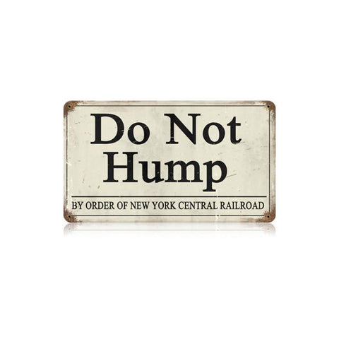 Do Not Hump Vintage Sign Metal Sign