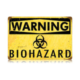 Biohazard Vintage Sign Metal Sign