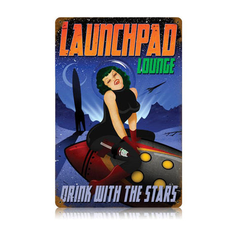 Launchpad-Lounge-Vintage-Sign-Metal-Sign